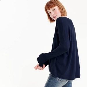 Cashmere v-neck boyfriend sweater